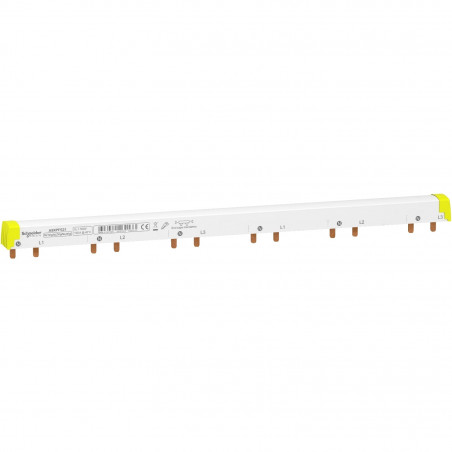 A9XPF521 Schneider Peigne de distribution tétrapolaire vers Vigi 25A 2P - Pas 18mm -  iC60 Acti9