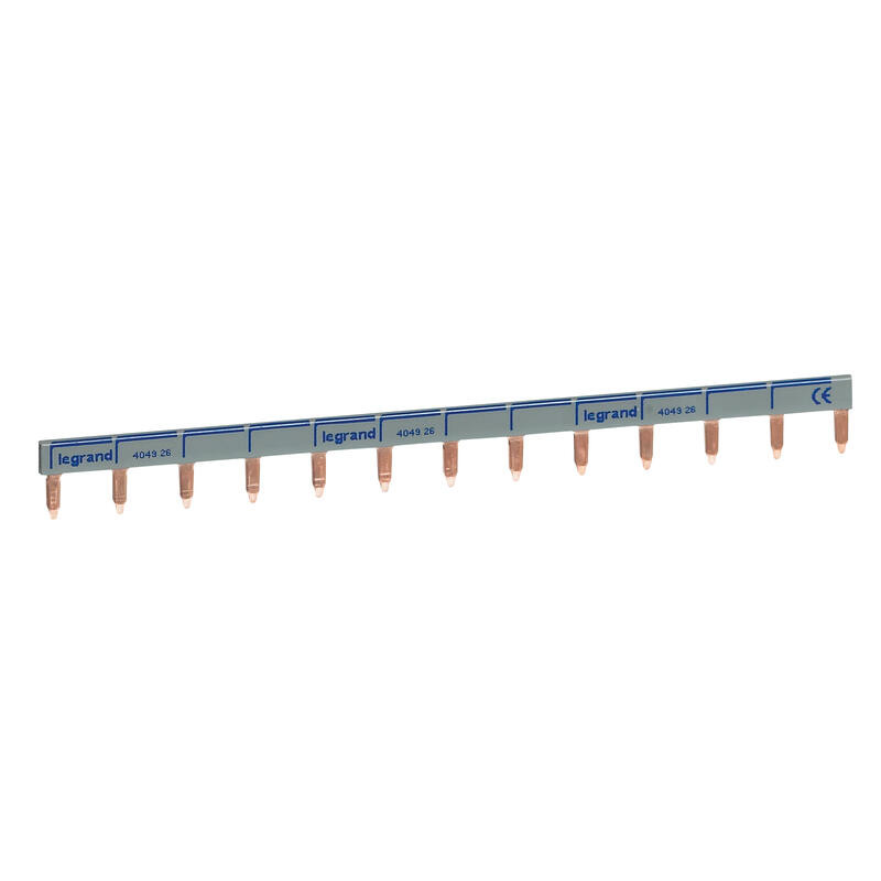 404926 Legrand - Peigne d'alimentation universel phase neutre 1P - 13 modules - Réversible - HX3