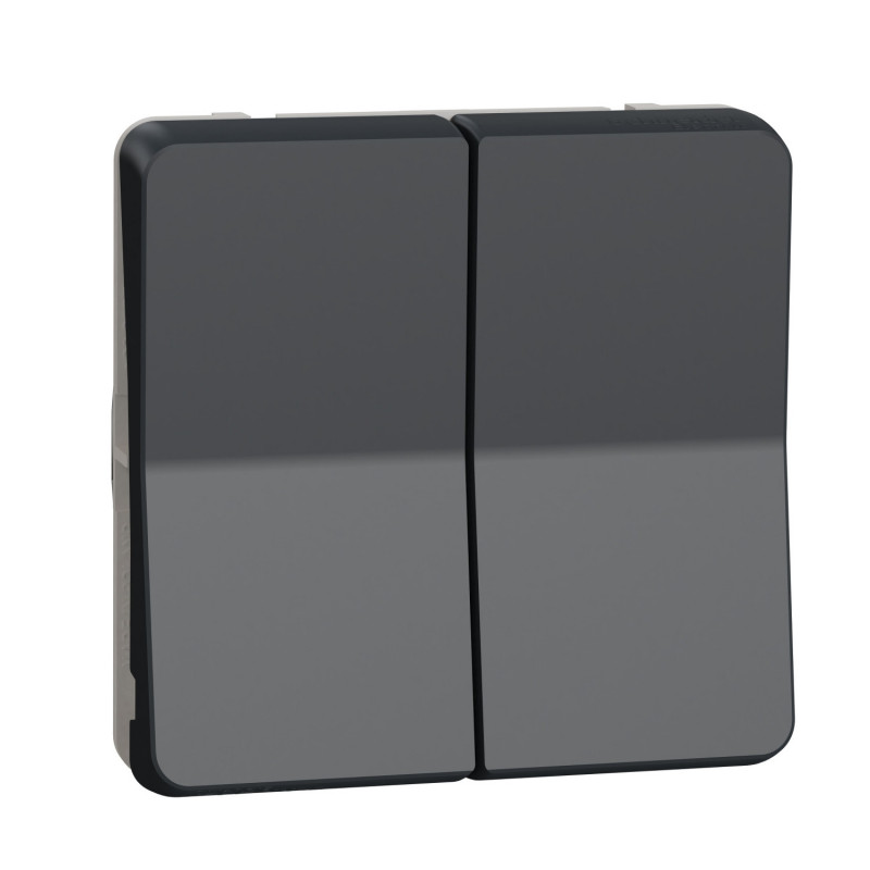 MUR35019 Schneider Mureva Styl - Double va et vient - composable - IP55 -IK08 composable