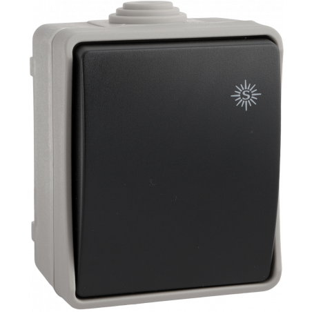 3320 Bloc bouton poussoir étanche IP44 certifié NF - Solera
