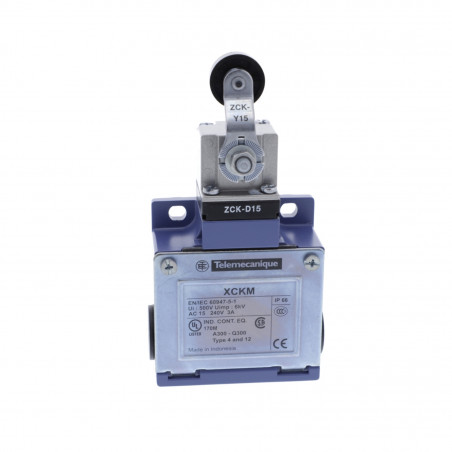 XCKM115H29 Schneider - Interrupteur de position - levier galet plastique - 1NO+1NF - brusque - M20