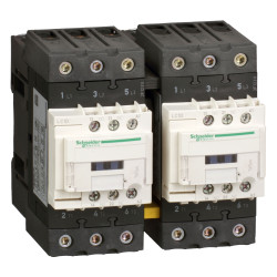LC2D40AG7 Schneider - Contacteur inverseur tripolaire - 3NO - 40A - Bobine 120Vca - Everlink