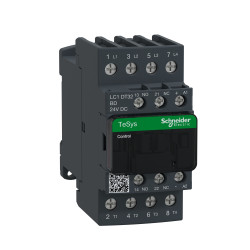 LC1DT32BD Schneider - Contacteur tétrapolaire - 4NO - 32A - Bobine 24Vcc - Vis
