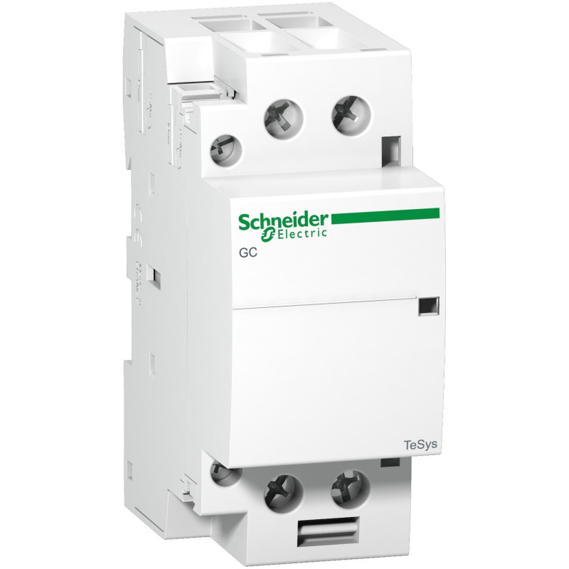 GC6320M5 Schneider - Contacteur bipolaire - 2NO - 63A - Bobine 220 à 240Vca - Vis
