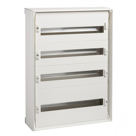 08004 Schneider - Coffret électrique métal Prisma Pack 160 - 96 modules - 4x24 modules LVS08004