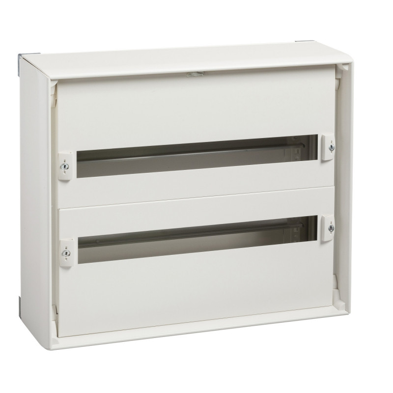08002 Schneider - Coffret électrique métal Prisma Pack 160 - 48 modules - 2x24 modules LVS08002