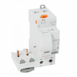 410402 Legrand  Bloc différentiel à vis DX³ - 2P 230V- 63A - type AC 30mA