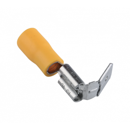 Cosse à languette double male femelle - fil 4 à 6mm² - Languette 6,3x0,8mm - 100pces