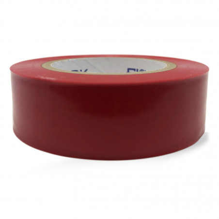 Scotch électrique Rouge 10m x 19mm - Ruban adhésif isolant