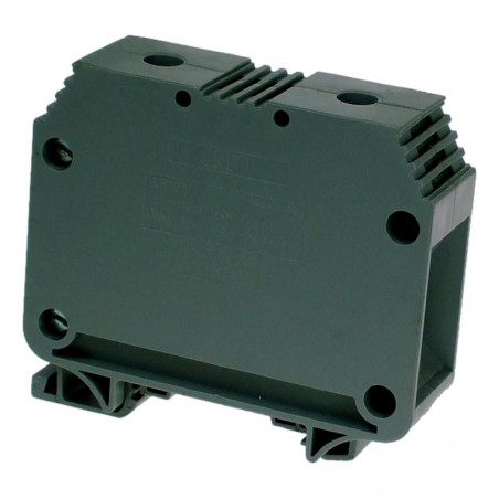 Bloc de jonction 70mm² - Borne ER70 Grise - 175A Max - Connexion à vis - Serrage clé Allen