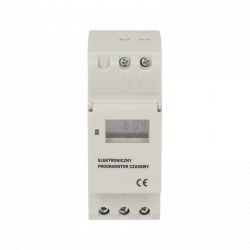 Horloge programmable hebdomadaire 7j/24h avec écran digital et notice en Français
