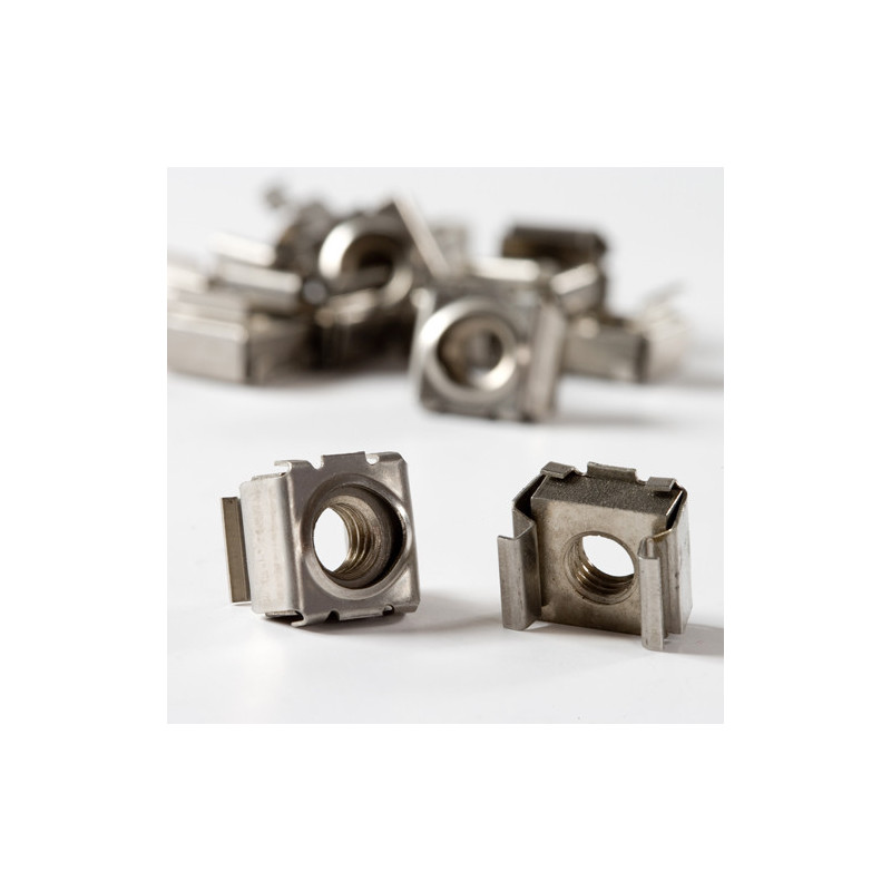 Ecrou cage M6 compatible avec les grilles perforées des gammes Argenta et polyester IP66 IDE
