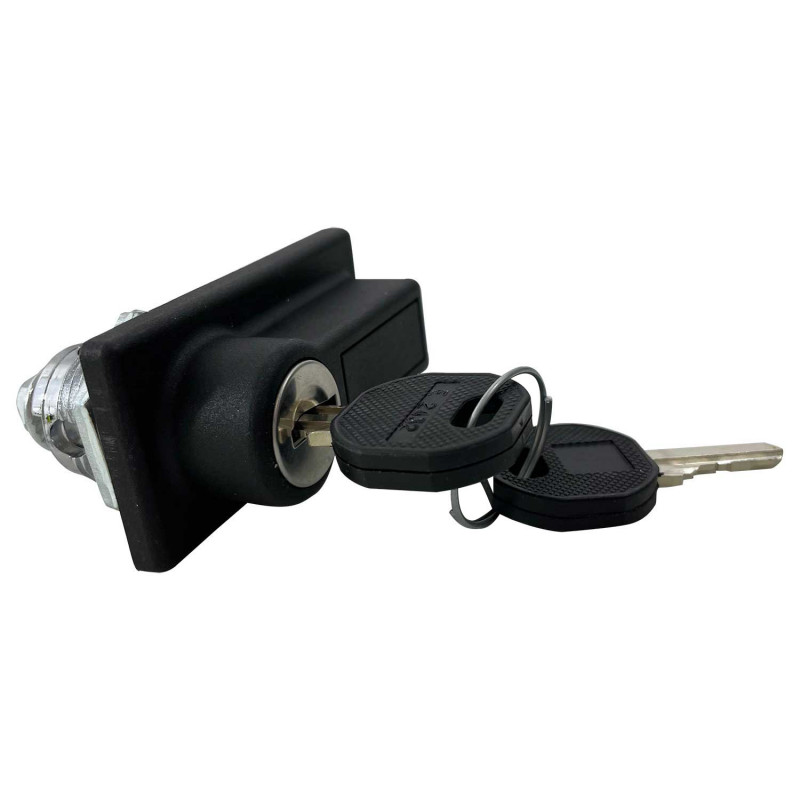 Poignée avec serrure 3P et 2 clés V2432E pour coffret polyester ABB Aria