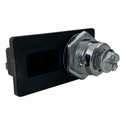 Poignée avec serrure 3P et 2 clés V2432E pour coffret polyester ABB Aria