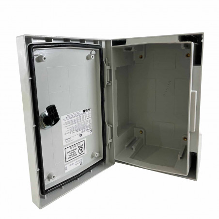 Coffret polyester ABB étanche Aria 32 - 315x215x170mm avec serrure unique 3 points