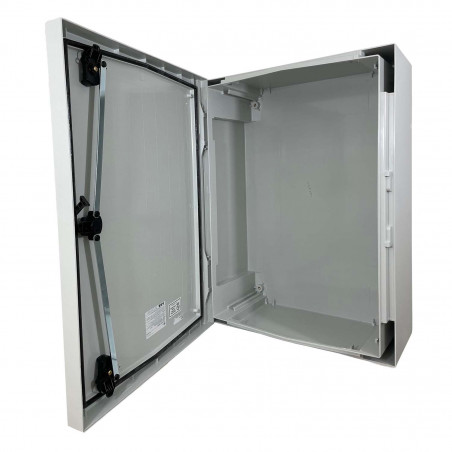 Coffret polyester ABB étanche IP66 Aria 75 - 735x535x270mm avec serrure unique 3 points