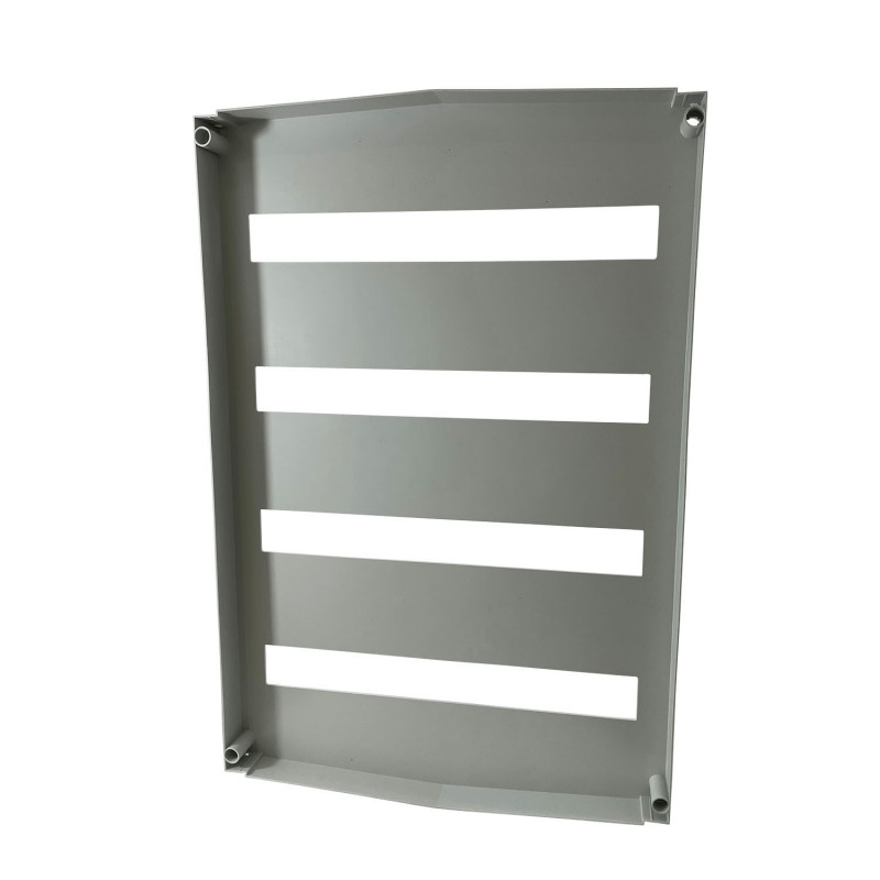 Plastron modulaire 88 modules pour coffret polyester ABB Aria 75 - 4 rangées de 22 modules