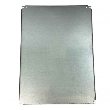 Plaque de montage tole électrozinguée pour coffret polyester  Aria 86 - 835x635