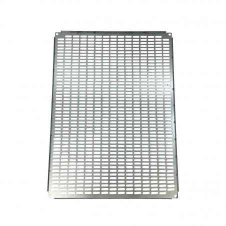 Grille de montage perforée pour coffret polyester Aria 86 - 835x635mm
