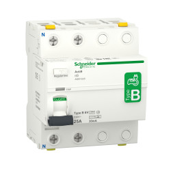 A9Z51225  - Interrupteur différentiel bipolaire 30mA - 25A - Type B - Schneider Acti9 iID