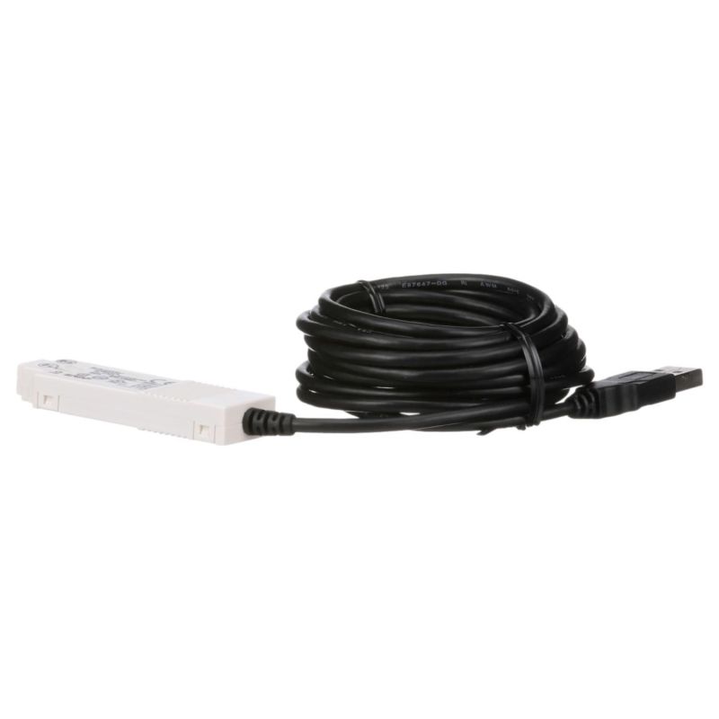 SR2USB01 Schneider Zelio Logic - cordon de raccordement USB PC  - programmation d'automate Zelio - 3m
