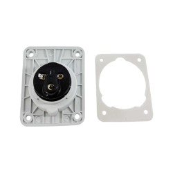 Prise P17 CEE 16A 2P+T - Encastrable sur coffret - Étanche IP44 - IDE