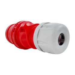 Prise inverseur de phase triphasé 16A 3P+T 380V - 4 broches - Étanche IP44 - IDE