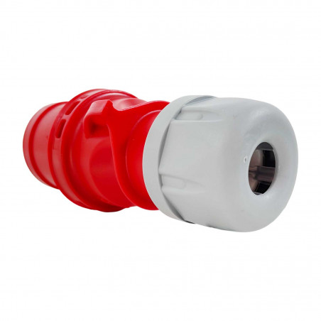 Prise inverseur de phase triphasé 16A 3P+T 380V - 4 broches - Étanche IP44 - IDE