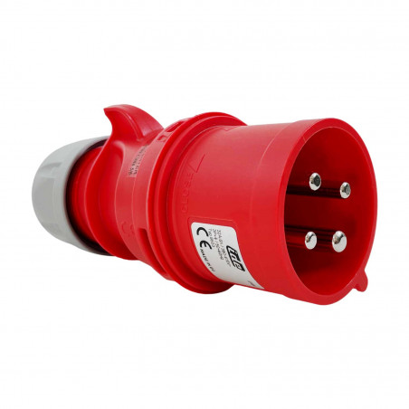 Prise inverseur de phase triphasé 32A 3P+T 380V - 4 broches - Étanche IP44 - IDE