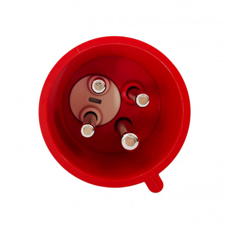 Prise inverseur de phase triphasé 32A 3P+T 380V - 4 broches - Étanche IP44 - IDE