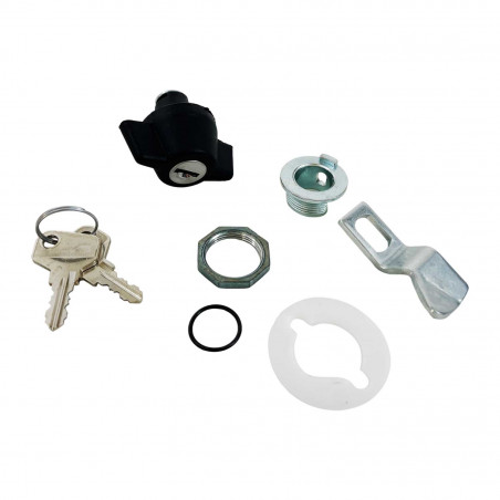 29231 IDE Serrure pour coffret polyester IDE équipée d'une clé Keya T141
