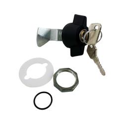 29231 IDE Serrure pour coffret polyester IDE équipée d'une clé Keya T141