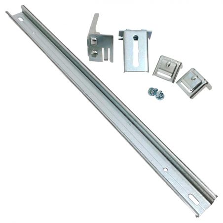 48013 IDE - Kit Rail DIN 24 modules pour coffret Atlantic IDE + support de fixation