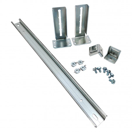 48242 IDE - Kit Rail DIN 24 modules pour coffret Atlantic Plus + support de fixation
