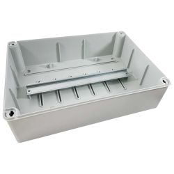 92714 IDE - Rail DIN 35x7,5mm compatible boitier étanche Light IDE 322 - Longueur 271mm