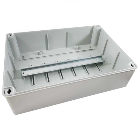92714 IDE - Rail DIN 35x7,5mm compatible boitier étanche Light IDE 322 - Longueur 271mm