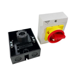 IS4P20 Coffret de coupure de proximité tétrapolaire 4P  20A - Étanche IP65 - Sectionneur cadenassable