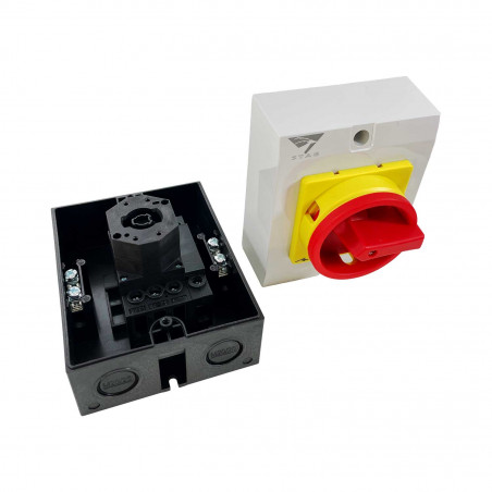IS4P20 Coffret de coupure de proximité tétrapolaire 4P  20A - Étanche IP65 - Sectionneur cadenassable
