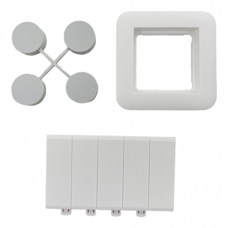 401611 Legrand Coffret de distribution XL3 125 - 1 rangée de 18 modules - Montage en saillie