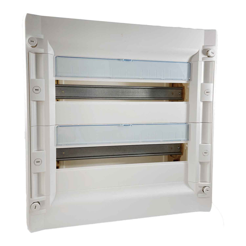 401612 Legrand Coffret de distribution XL3 125 - 2 rangées de 18 modules - Montage en saillie