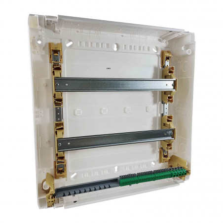 401612 Legrand Coffret de distribution XL3 125 - 2 rangées de 18 modules - Montage en saillie