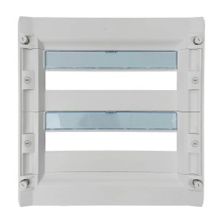 401612 Legrand Coffret de distribution XL3 125 - 2 rangées de 18 modules - Montage en saillie