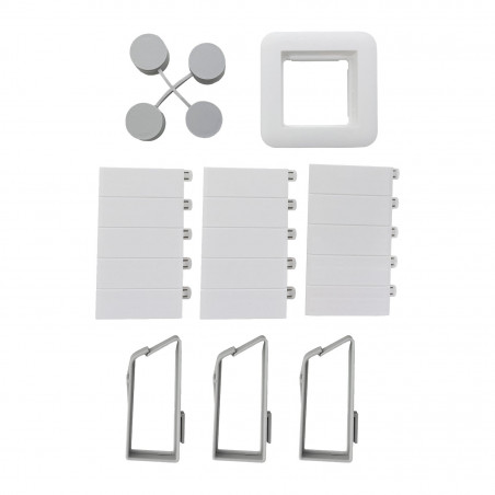 401613 Legrand Coffret de distribution XL3 125 - 3 rangées de 18 modules - Montage en saillie