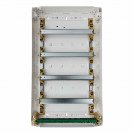 401614 Legrand Coffret de distribution XL3 125 - 4 rangées de 18 modules - Montage en saillie