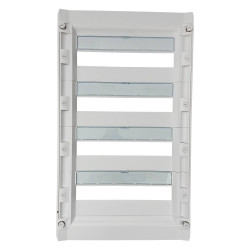 401614 Legrand Coffret de distribution XL3 125 - 4 rangées de 18 modules - Montage en saillie