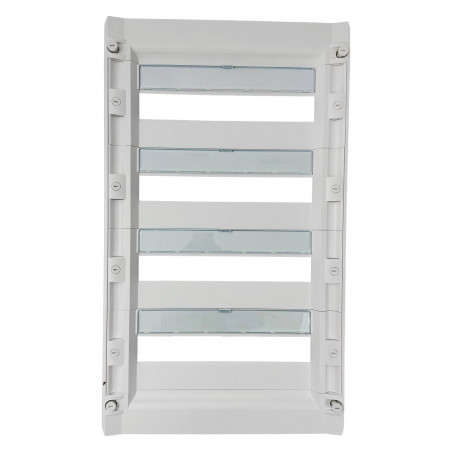 401614 Legrand Coffret de distribution XL3 125 - 4 rangées de 18 modules - Montage en saillie