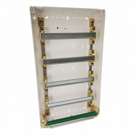 401614 Legrand Coffret de distribution XL3 125 - 4 rangées de 18 modules - Montage en saillie