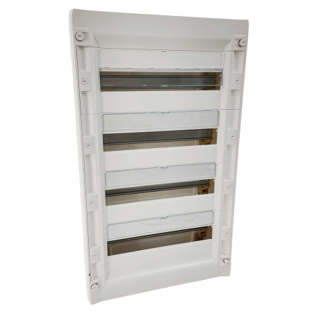 401614 Legrand Coffret de distribution XL3 125 - 4 rangées de 18 modules - Montage en saillie