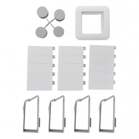 401614 Legrand Coffret de distribution XL3 125 - 4 rangées de 18 modules - Montage en saillie