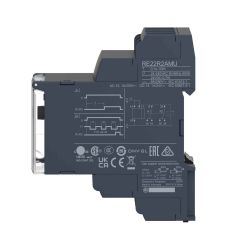 RE22R2AMU Schneider - Relais temporisé - 2OF (inverseur) - A At - 1s à 100h - 24VDC/24V à 240VAC - Zelio Time